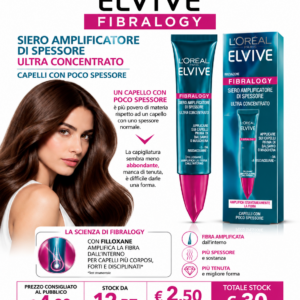 STOCK L'OREAL FIBRALOGY SIERO AMPLIFICATORE DI SPESSORE