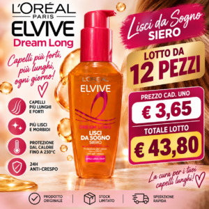STOCK DA 12 PEZZI LISCI DA SOGNO DREAM LONG