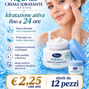 STOCK CREMA ACQUA  24 ORE CREMA IDRANTE ATTIVA DA 12 PEZZI